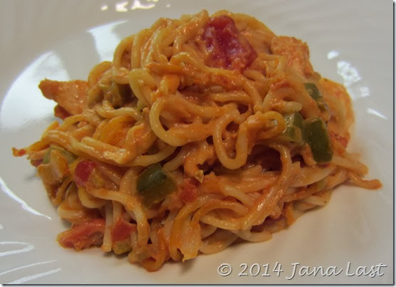 Chicken Spaghetti Olé Chicken Spaghetti Olé