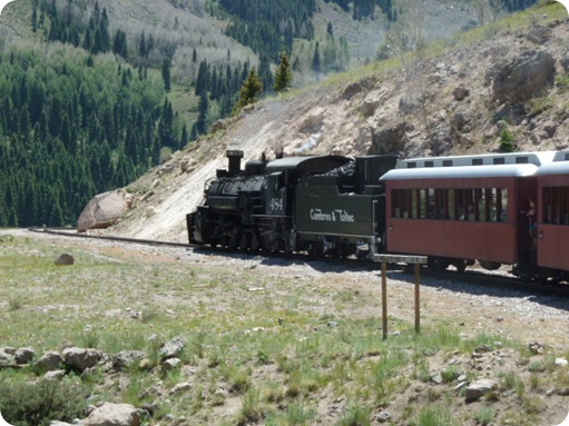 Train Ride In To Chama, NM 066