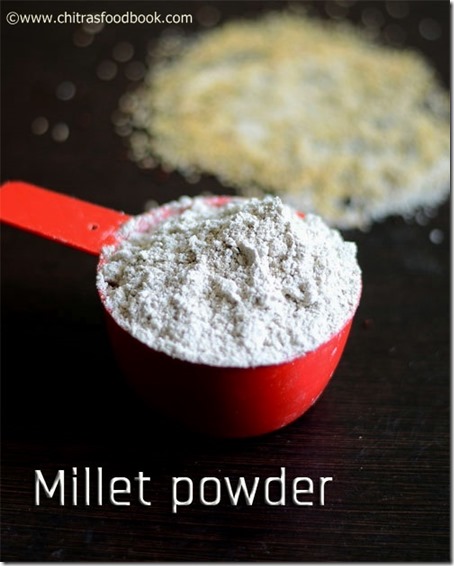 millet powder