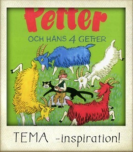 Förskoleburken: Tema: Petter och hans fyra getter