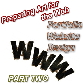 preparing art for web