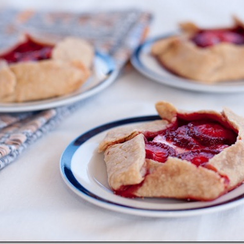 Strawberry mini Galettes