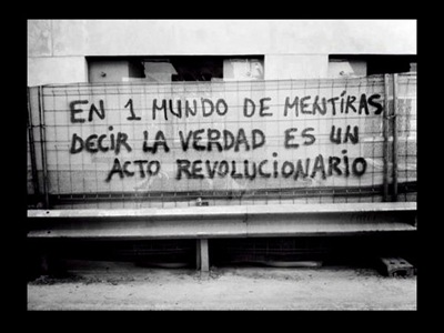 PANCARTA MENTIRAS PANCARTA MENTIRAS