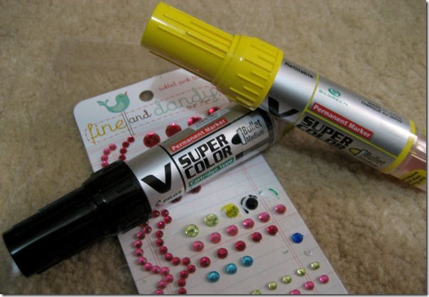 recolour rhinestones