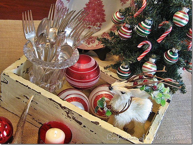 CONFESSIONS OF A PLATE ADDICT My Rustic Christmas Centerpiece CONFESSIONS OF A PLATE ADDICT My Rustic Christmas Centerpiece