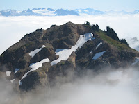 Clouds rolling in.