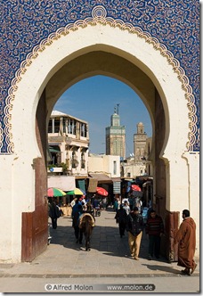 06 Arch of Bab Boujloud gate