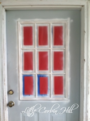 Painted door primed Painted door primed
