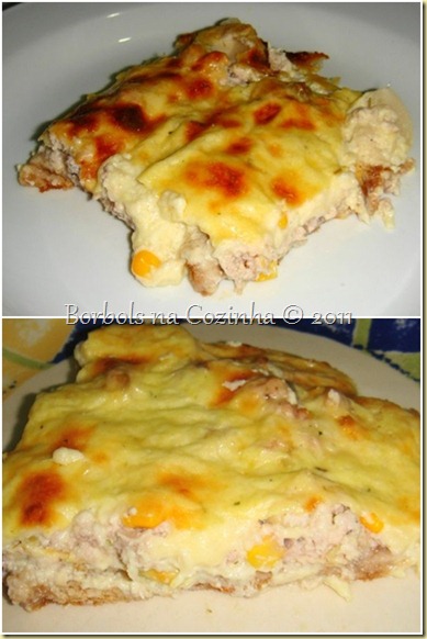 lanche gratinado de frango