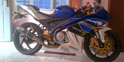 Modif Vixion Jadi Yamaha M1 Modif Vixion Jadi Yamaha M1