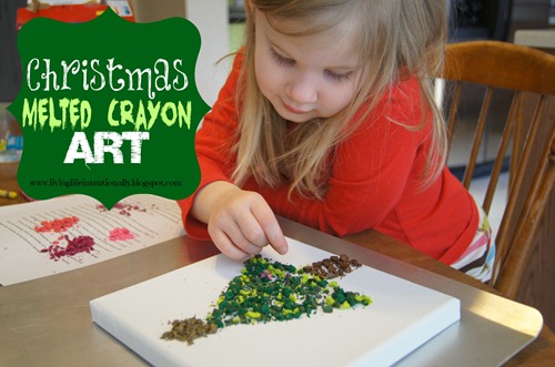 Christmas Crayon art Christmas Crayon art