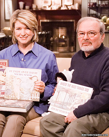 Here I am chatting with author Maurice Sendak. (OAD: 4/5/2000)