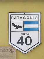 Ruta 40 sign
