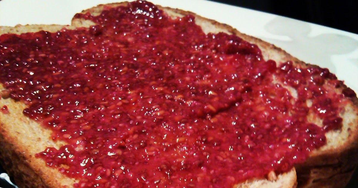 An Onion Exposed Raspberry Chia Jam