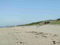 Rogowo  - gł&oacute;wne zejście na plaże.