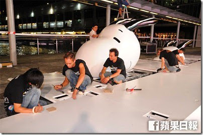The Making of... Snoopy X Hong Kong - Dream Exhbition 2014 (via Apple Daily) 03