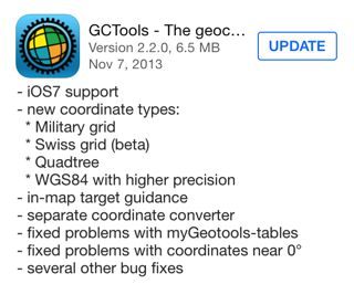 GCTool220.png GCTools version 2.2.0