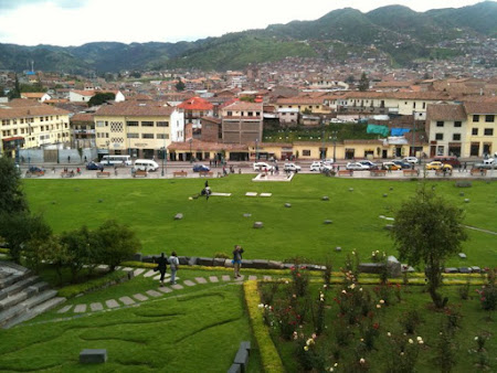 Cuzco la 3300 metri altitudine Imagini Peru: Cuzco