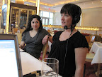 The Beast gals - Chef Naomi Pomeroy in the foreground and Sous Chef Mika Paredes.