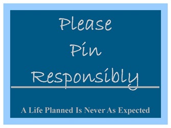 Pin Responsibly