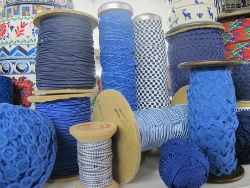 I came across a fabulous vendor of vintage textiles and antiques called 
