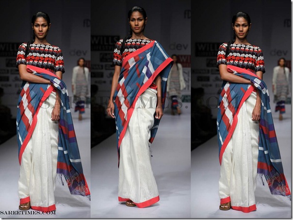 Dev_R_Nil_Saree