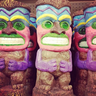 scary lawn decor