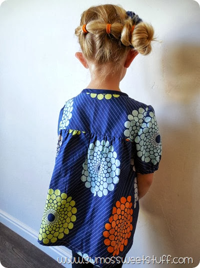 Olivia Top & Dress Pattern Tour at www.SumosSweetStuff.com - Win a copy of this versatile pattern from Craftiness Is Not Optional #sewing