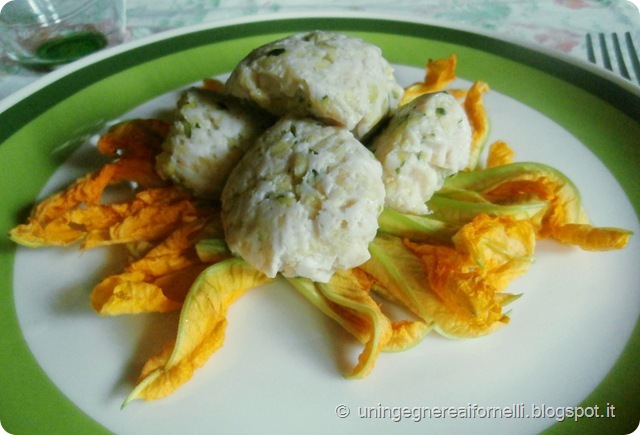 polpette leggere zucchine parmigiano fiori di zucca polpette leggere zucchine parmigiano fiori di zucca