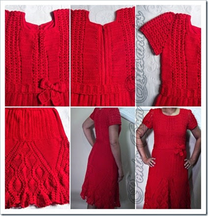 VESTIDO ABACAXIS VERMELHO