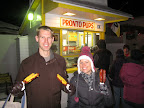 Paul and Pam with their pronto pups