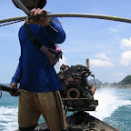 In de longtail boat
