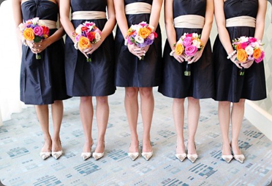 Black-Bridesmaids-Dresses-with-White-Sashes-500x333 elizabeth anne designs