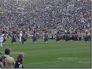 Notre Dame vs Purdue Irish Guard