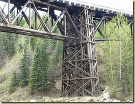 Kiskatinaw Bridge Support View