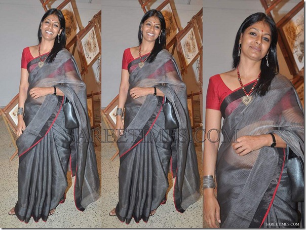 Nandita_Das_Grey_Cotton_Saree
