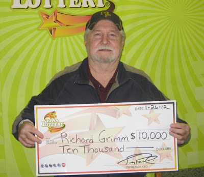 Photo courtesy:  Iowa Lottery