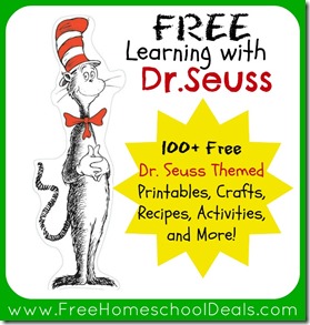 Dr Seuss activities free home school deals 100