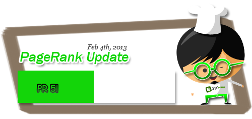 pagerank update 2013