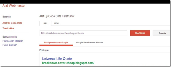 uji data terstruktur website blog uji data terstruktur website blog
