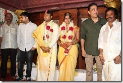 Kamal Haasan At Jyothi Krishna and Aishwarya Wedding Stills