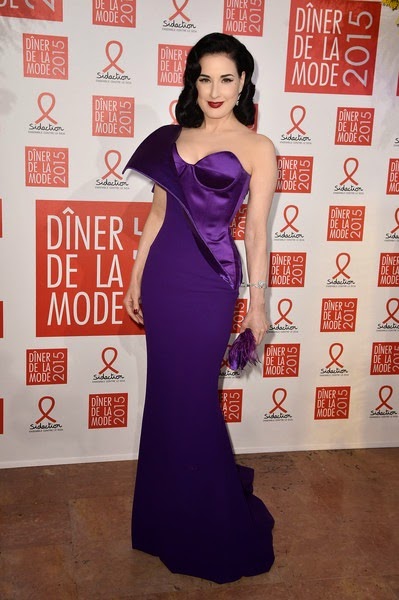 Dita Von Teese Sidaction Gala Dinner Paris XuB5-1JuYuml