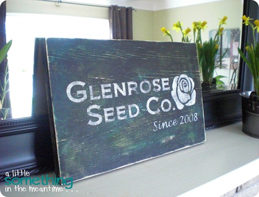 Glenrose Seed Co Sign 