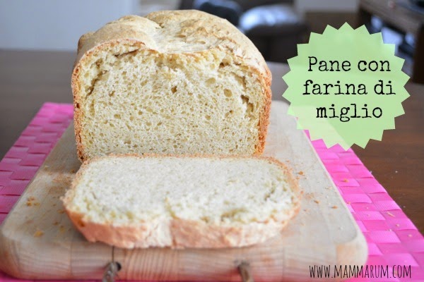 pane con farina di miglio macchina