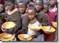 Rwandan children hungry