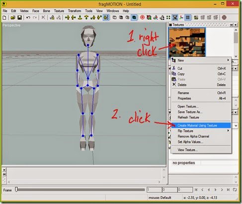 Create material using texture Create material using texture