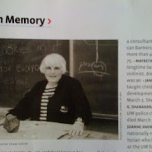 In Memory of art educator, Hazel Koenig