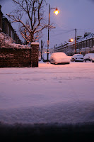 Looking out the front door