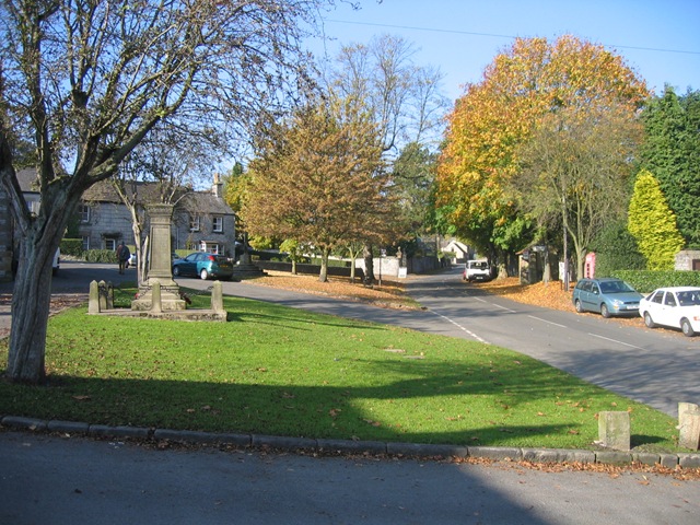 middle of the village