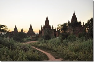 Burma Myanmar Bagan Sunset 131130_0117